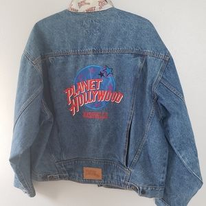 Vintage 1991 Planet Hollywood Nashville jacket